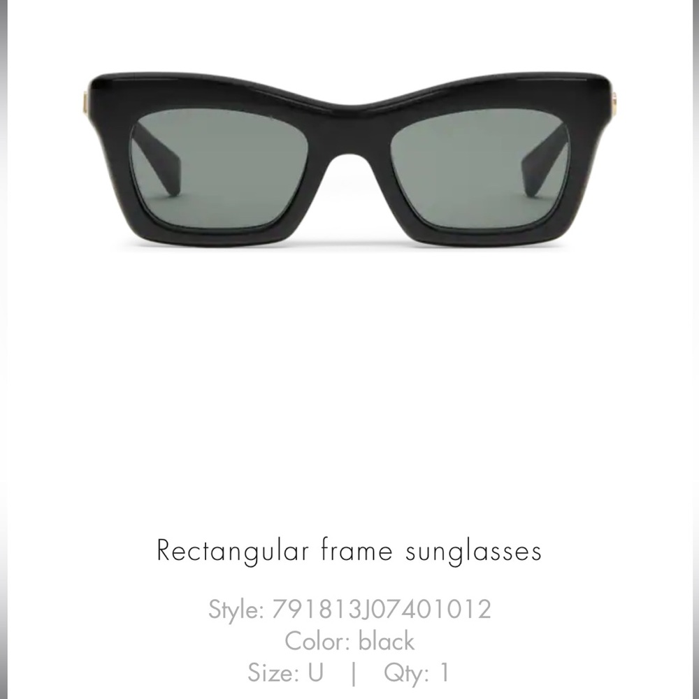 Gucci Rectangular Frame Sunglasses - image 7